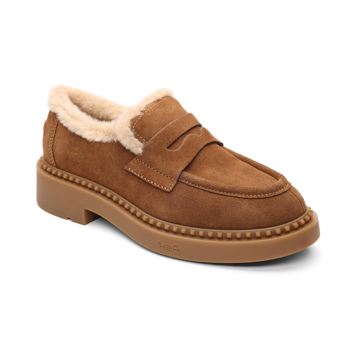 Medusa Fur Faux Fur Lined Lug Loafer