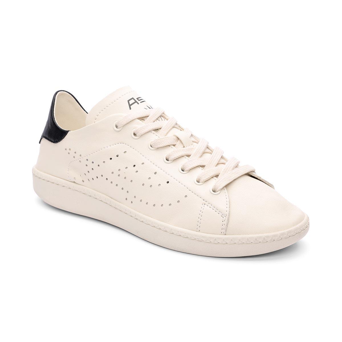 Super Unlined Leather Sneakers - White | ASH