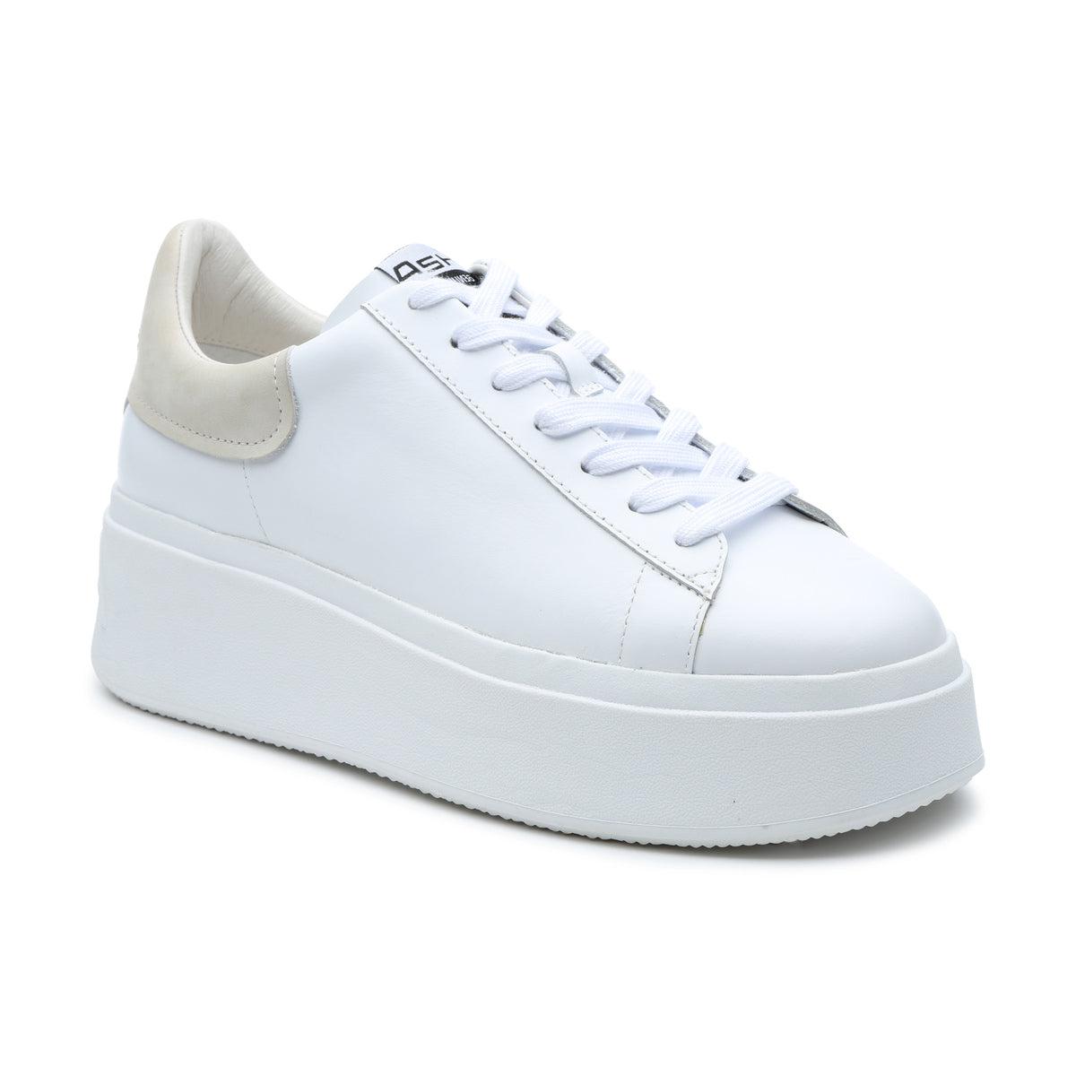 ASH Moby White Platform Sneakers Women's