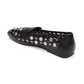 Bali Square Toe Open Weave Studded Loafer