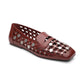 Bali Square Toe Open Weave Studded Loafer