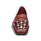 Bali Square Toe Open Weave Studded Loafer