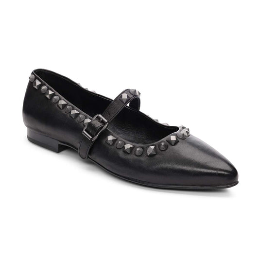 Beatnik Studded Ballet Flats - ASH