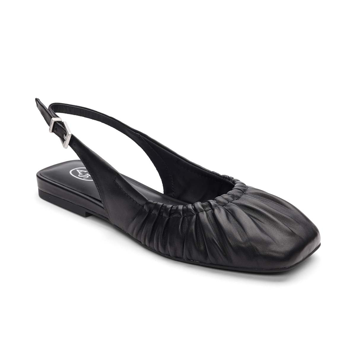 Bibi Pleated Slingback Ballet