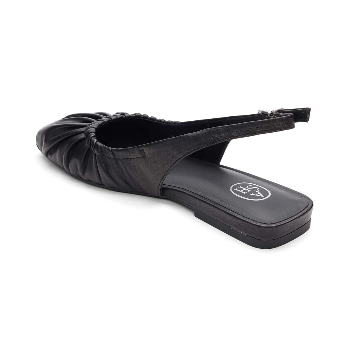 Bibi Pleated Slingback Ballet