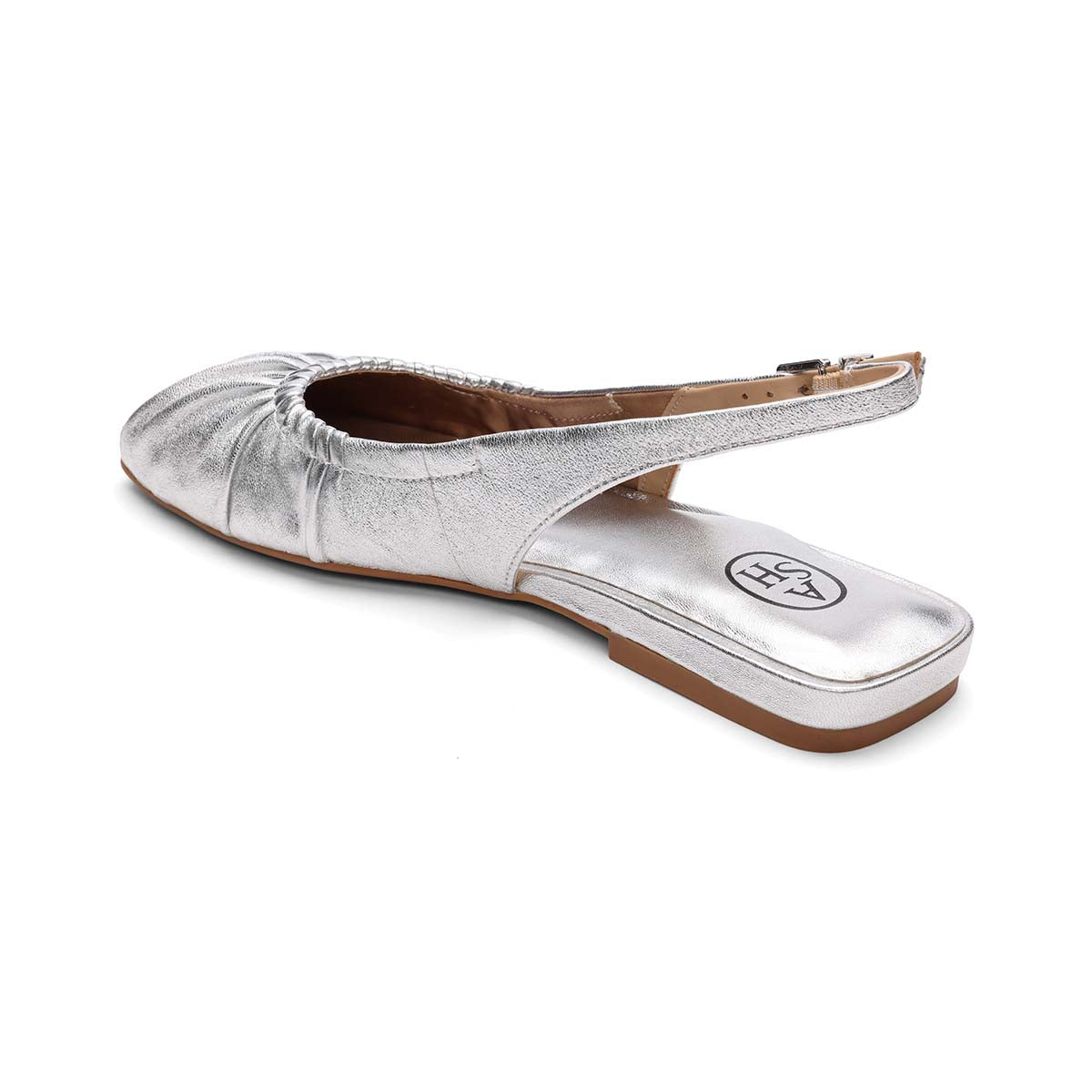 Bibi Pleated Slingback Ballet