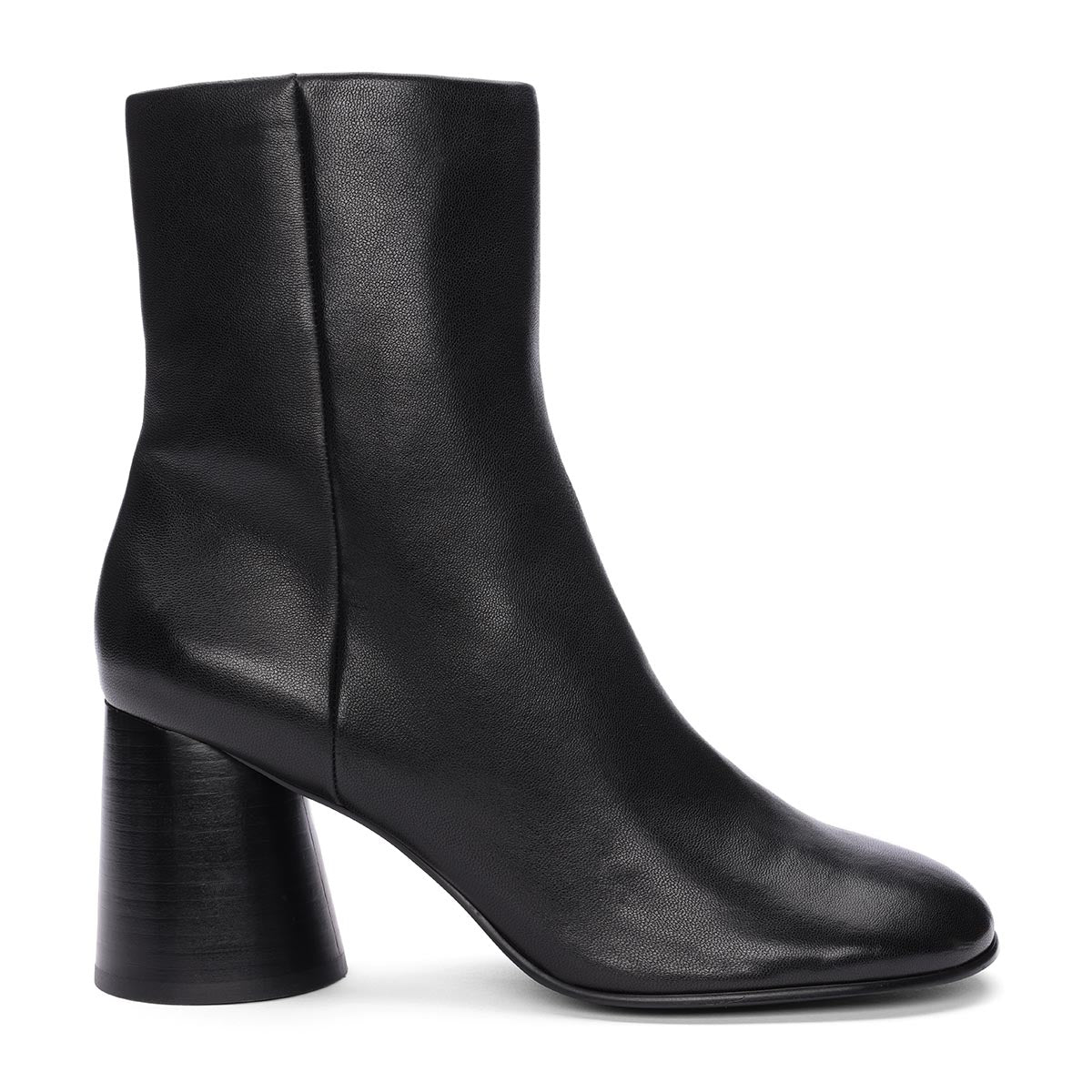 Clone Dress Booties - Black - Dress Ankle Boots - Side View - ASH