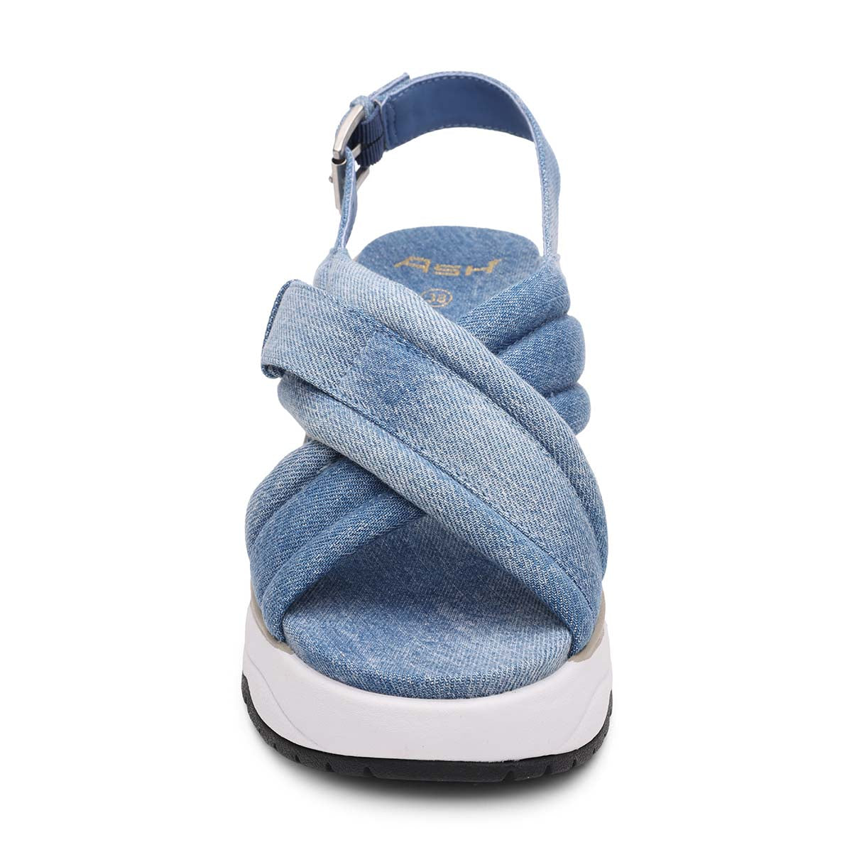 Delia Denim Sport Low Wedge Sandal