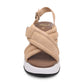 Delia Bis Suede Sport Low Wedge Sandal