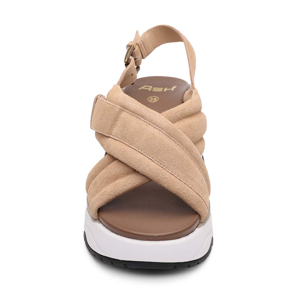 Delia Bis Suede Sport Low Wedge Sandal