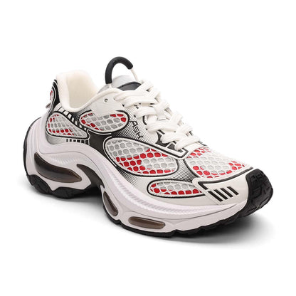Dragon Chunky Fashion Sneakers - Women's - White/Red - ASH
