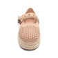 Estella Knit Mesh Flatform Espadrille