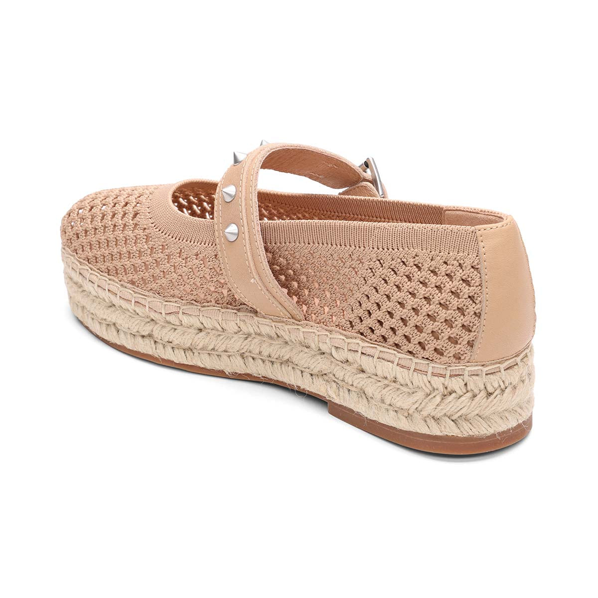 Estella Knit Mesh Flatform Espadrille