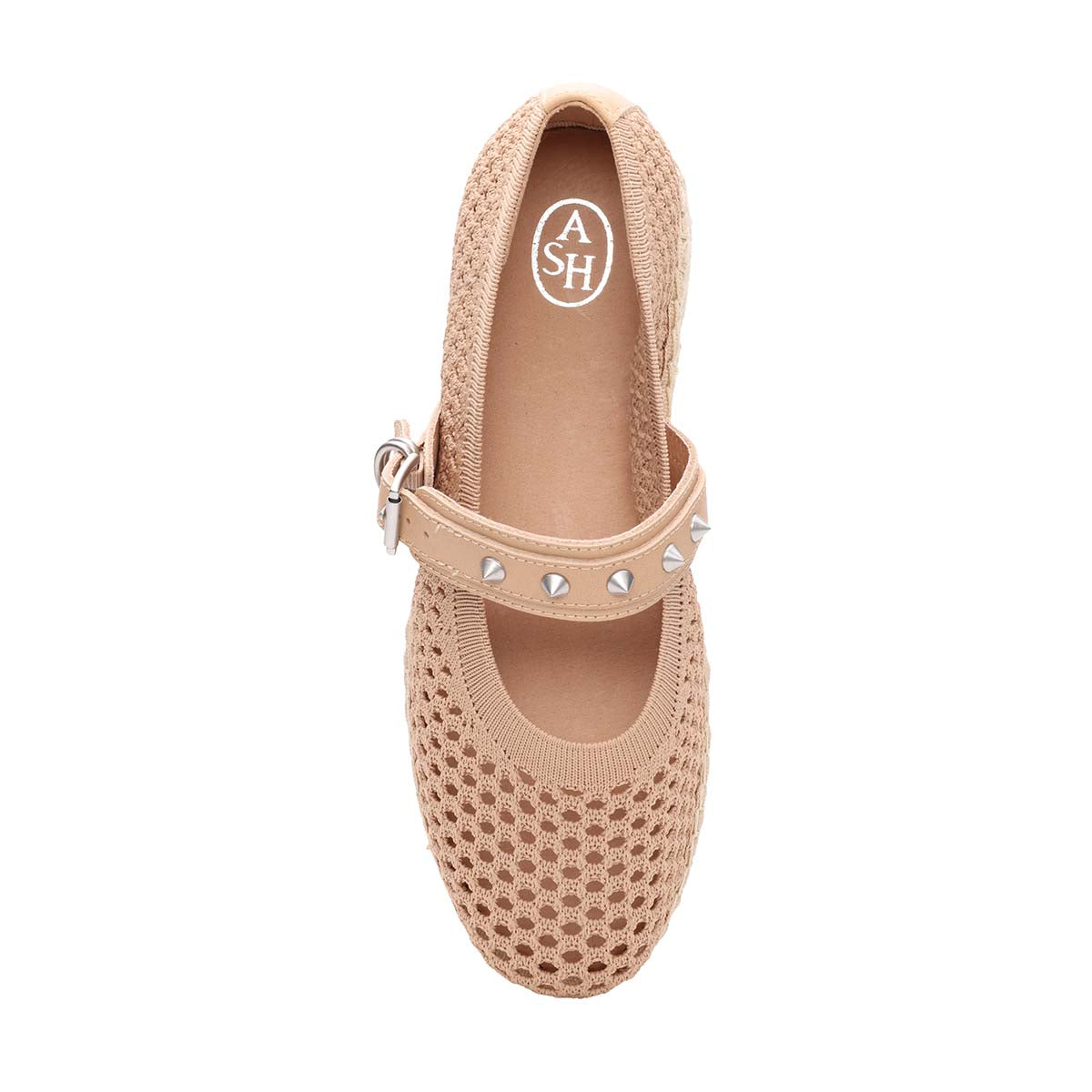 Estella Knit Mesh Flatform Espadrille
