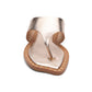 Genius Flat Toe Thong Sandal with Studded Footbed Detail