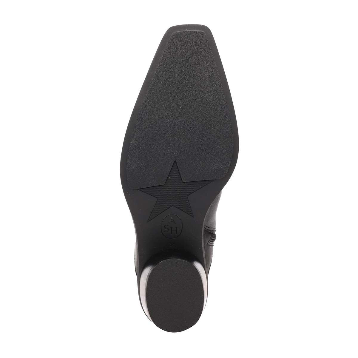 ASHウエスタン　インヒールブーツ Hasley Western Studded Bootie