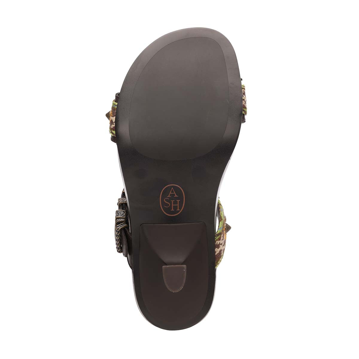 Joey Bis Kitten Heel Footbed Sandal