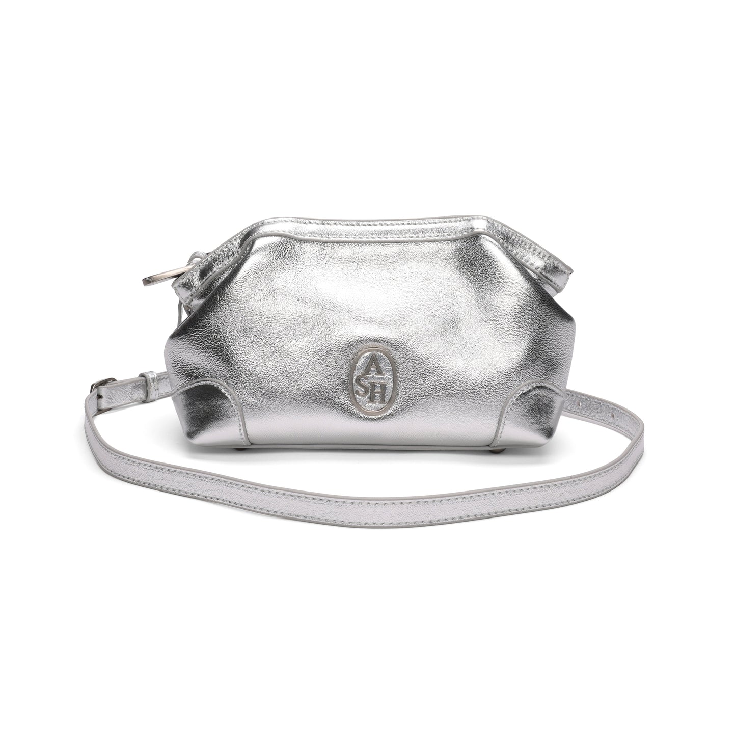 Julie Small Metallic Satchel