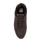 Brown-sneaker-with-fur-lining-on-a-white-background