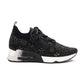 Lucky Shine Black Knit Sneakers - Side - ASH