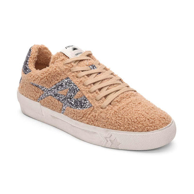 Malibu Fur Vintage Sherpa Sneakers - Women's Shearling Sneakers - ASH