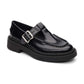 Mason Mary Jane Loafers - Black - ASH