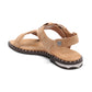 Piper T-Strap Studded Flat Sandal