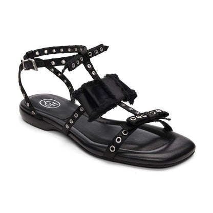 Rachel Satin Embellished Sandal