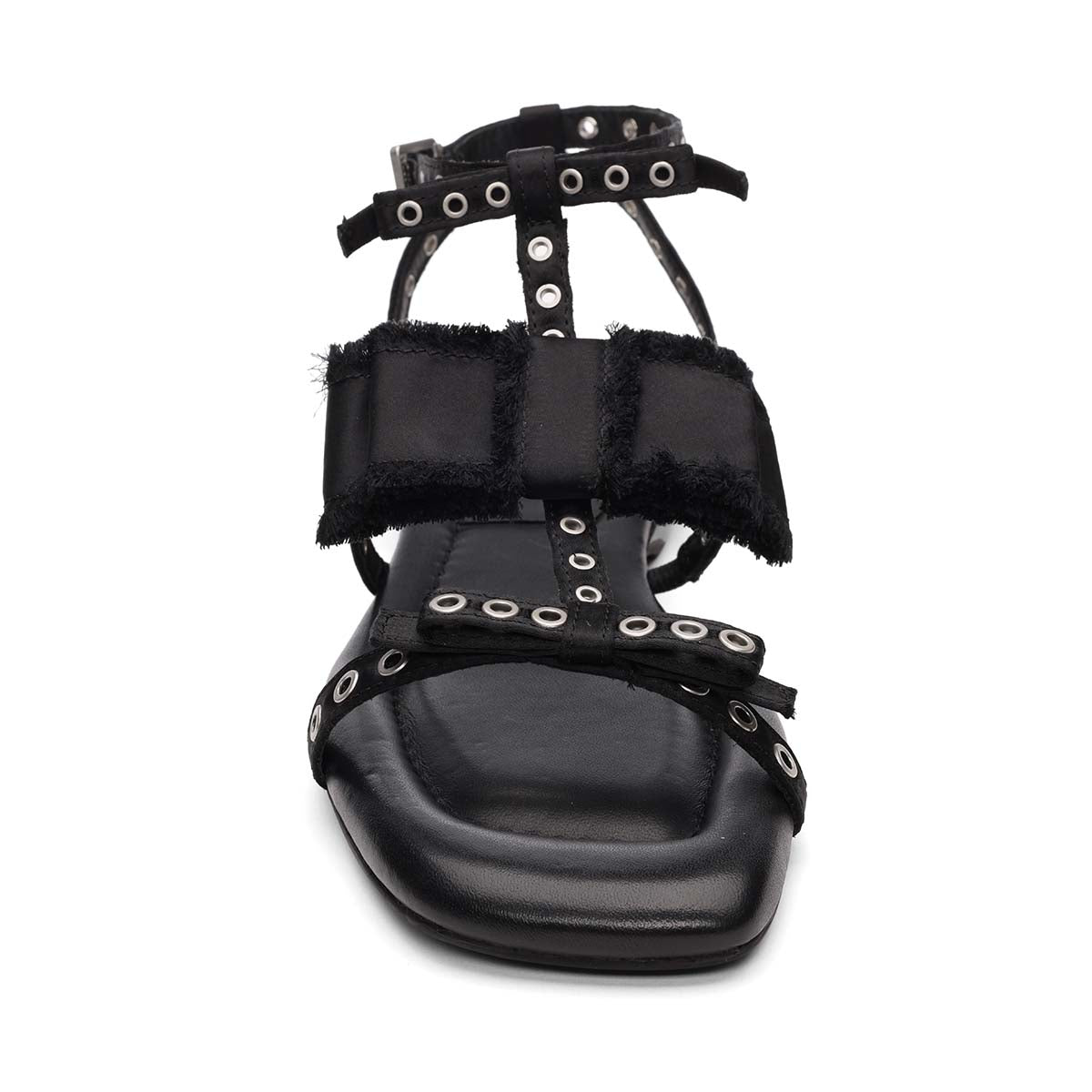 Rachel Satin Embellished Sandal