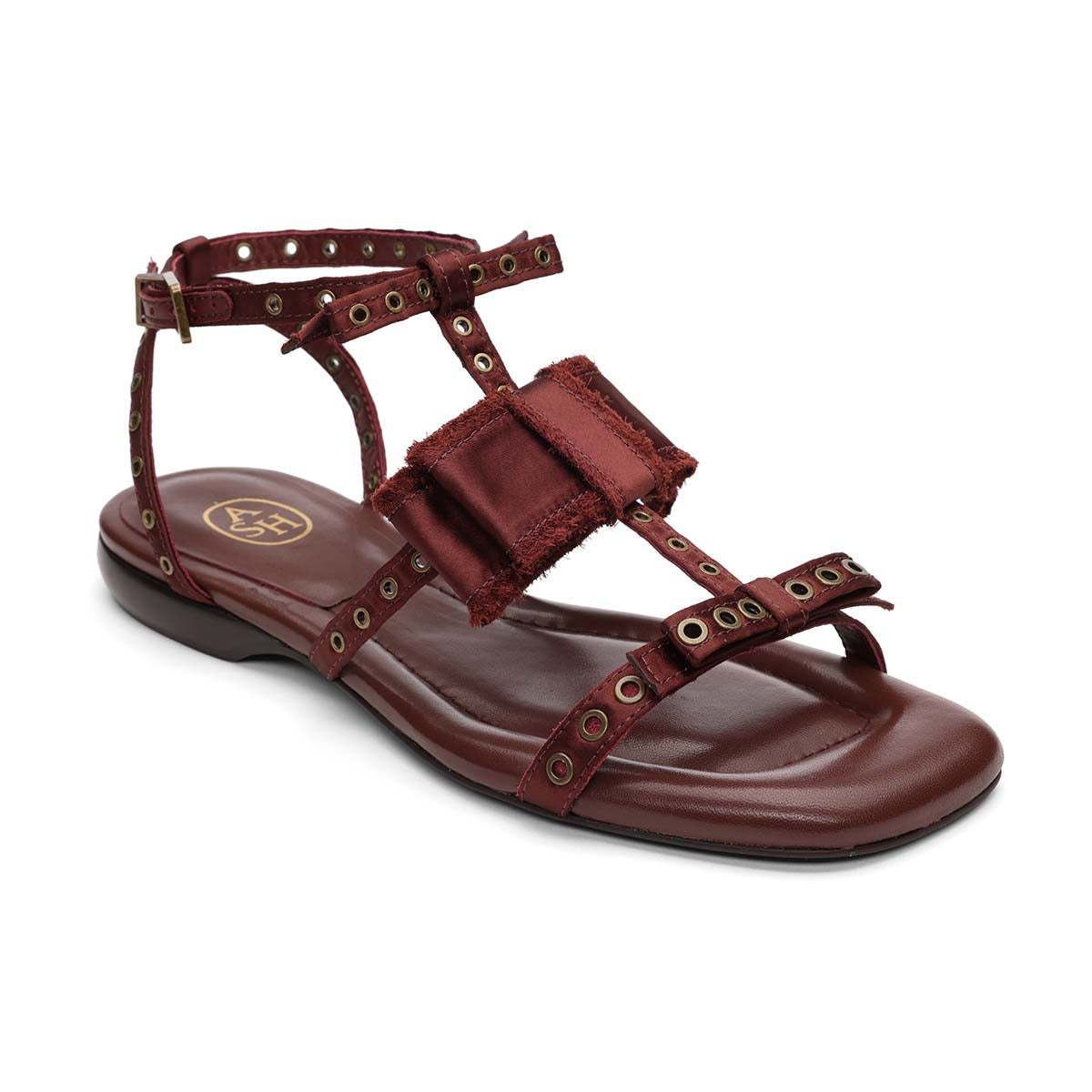 Rachel Satin Embellished Sandal