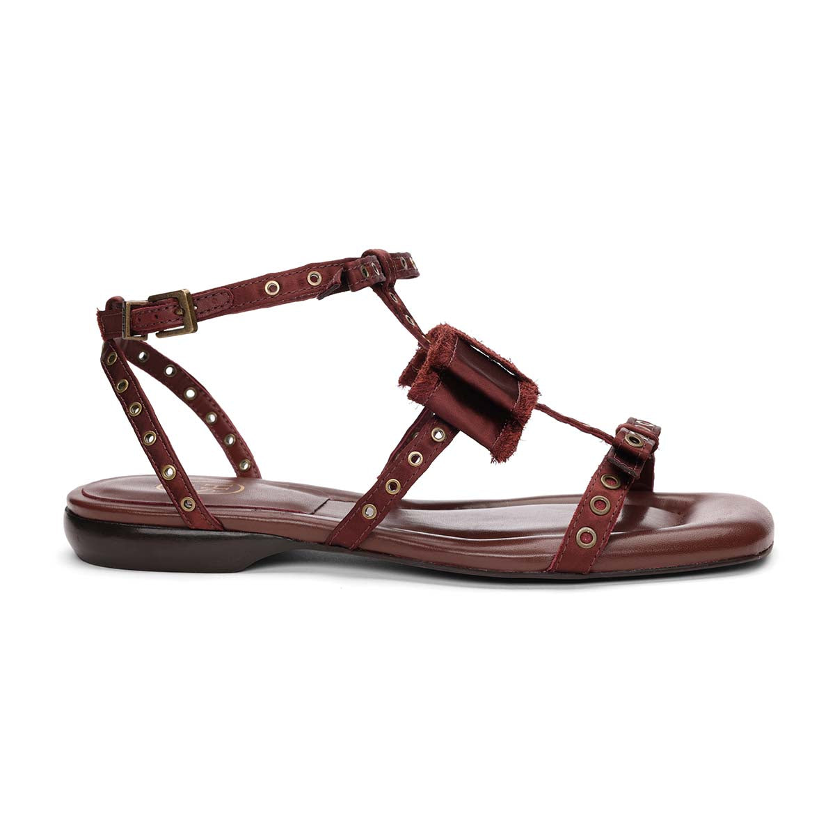 Rachel Satin Embellished Sandal