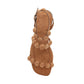 Regy Bis Suede Ball Embellished Flat Sandal