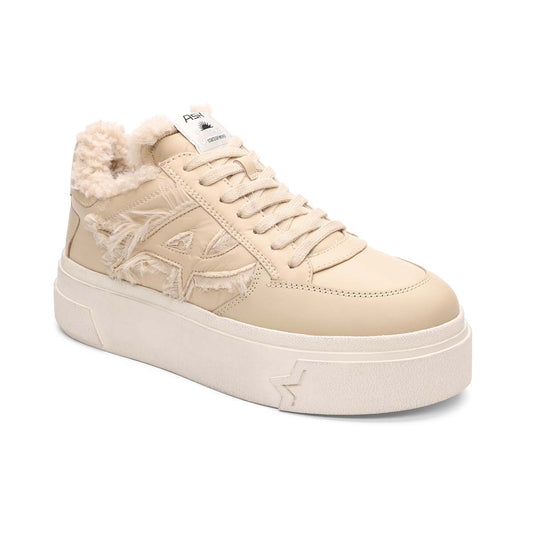 Sailor Faux Fur Lined Platform Sneaker