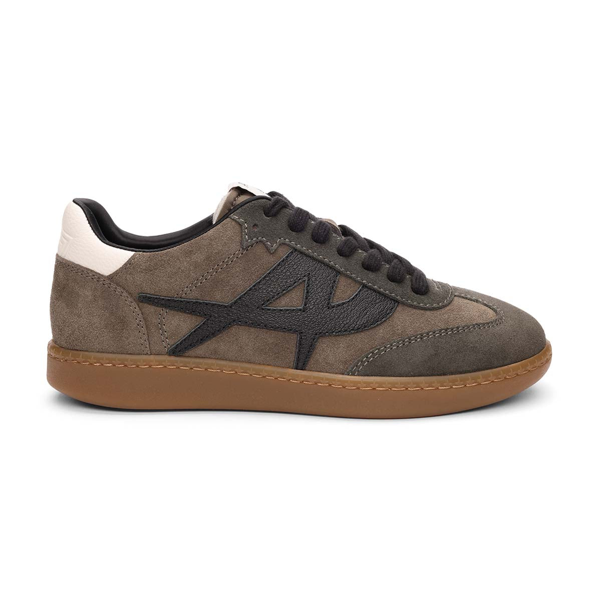 Sunset Suede Sneakers - Brown - Side - ASH