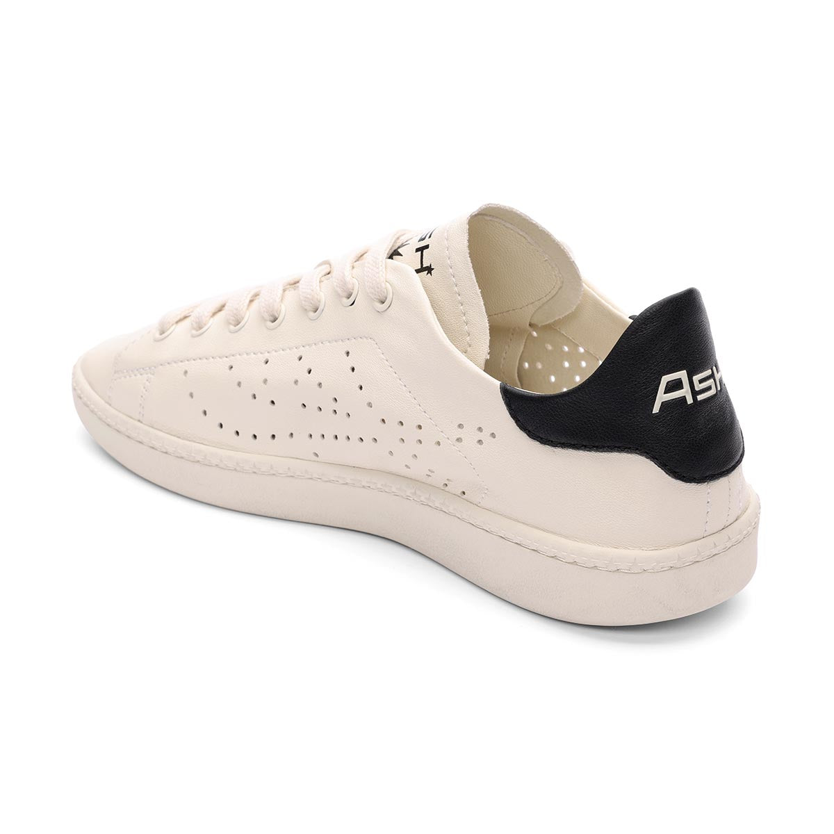 Super Unlined Leather Sneakers - White | ASH