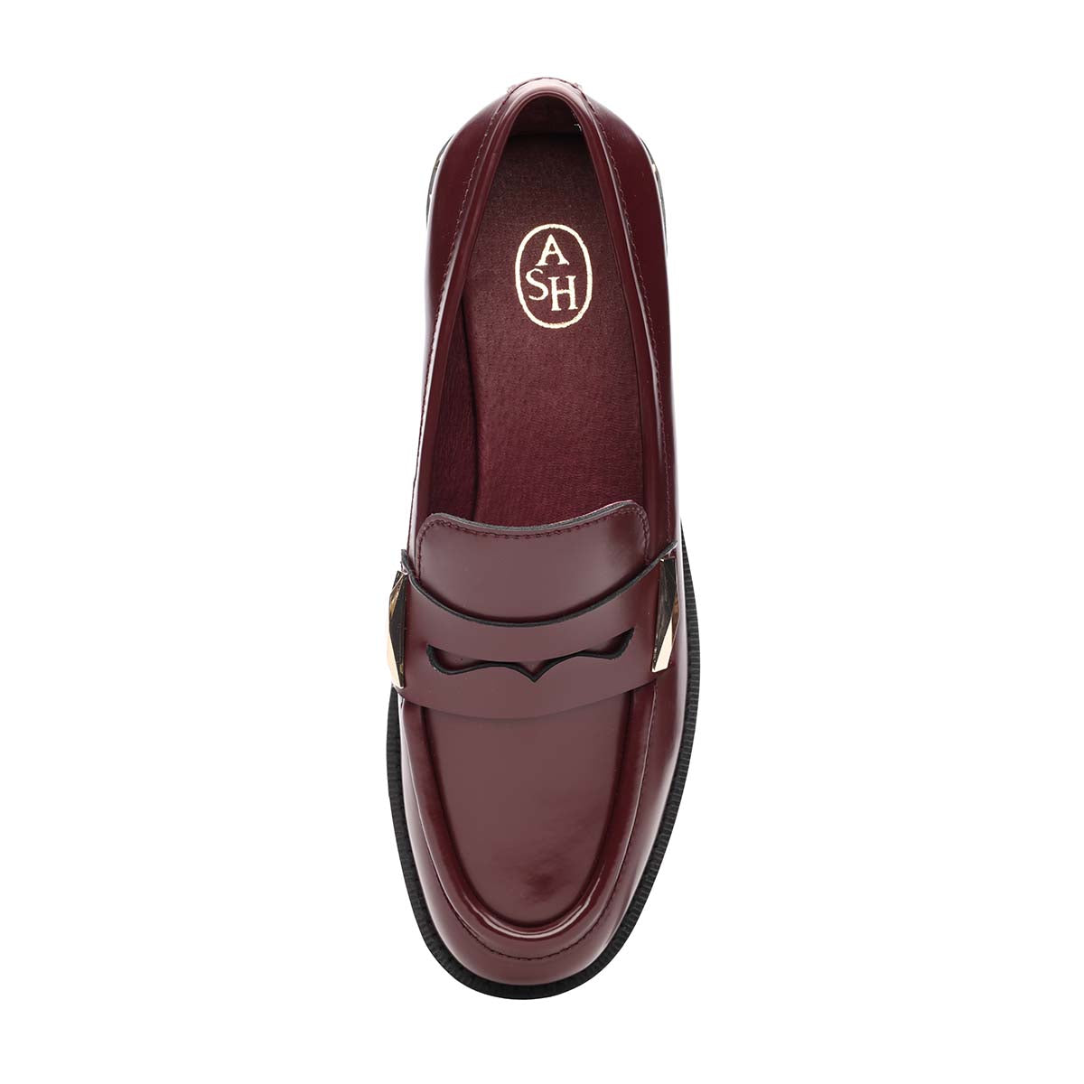 AS-WHISPER_STUDS and loafers Syrah-TOP