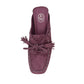 Bavaria Studs Suede Studded-Tassel Suede Mule