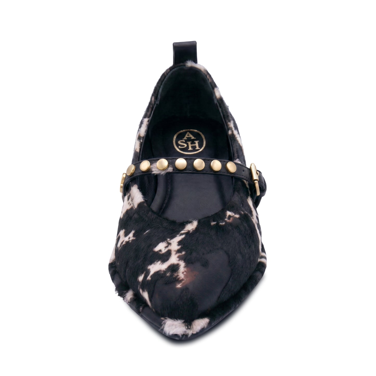 Bella Studs Studded Hair Calf Maryjane