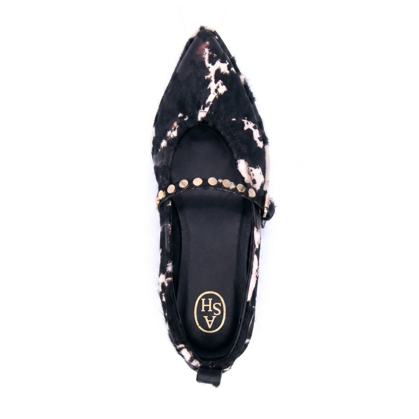 Bella Studs Studded Hair Calf Maryjane