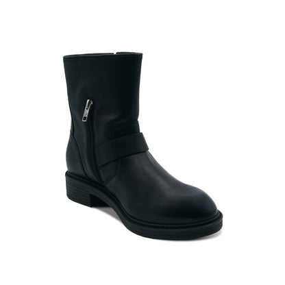 Flame Lily Mid-Shaft Moto Bootie