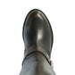 Flax Embroidered Moto Boot