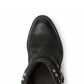 Freesia Tall Leather Moto Bootie