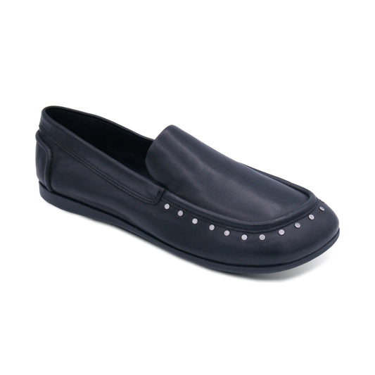 Jasper Studded Leather Moc