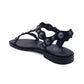 Phanny Leather Studded T-Strap Sandal