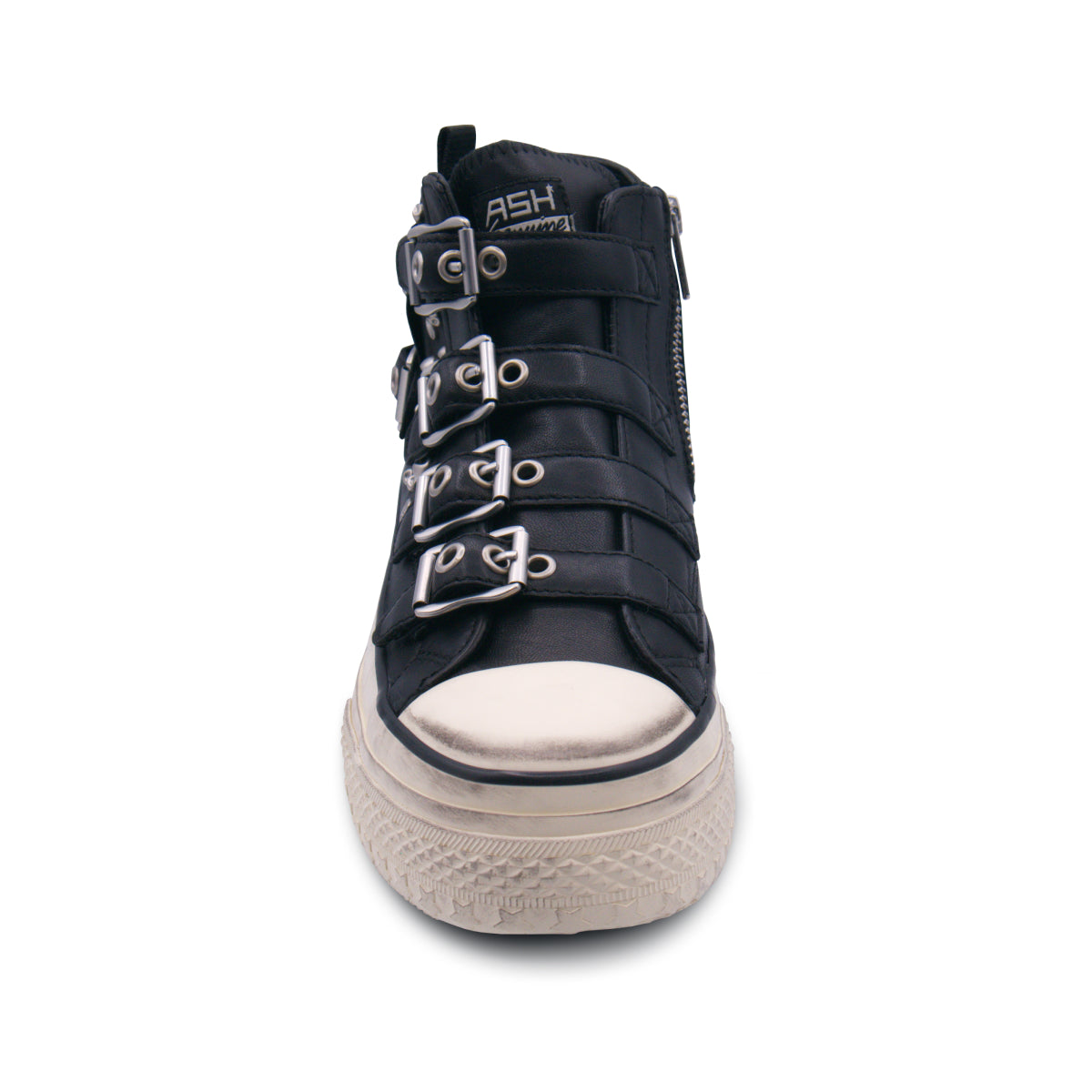 Rainbow Studs Platform Hightop