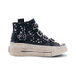 Rainbow Studs Platform Hightop
