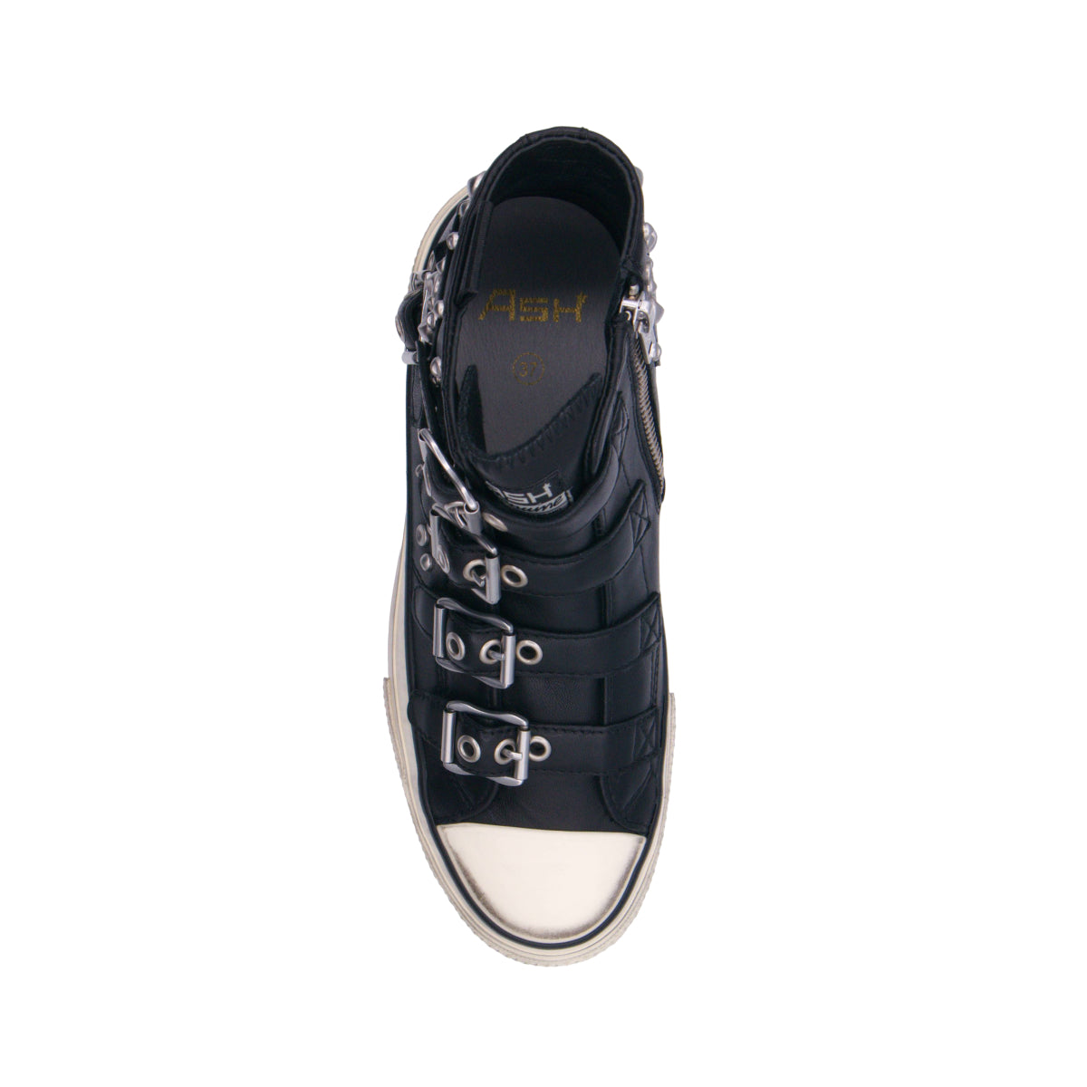 Rainbow Studs Platform Hightop