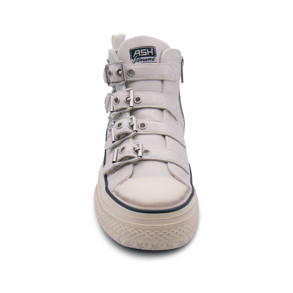 Rainbow Studs Platform Hightop