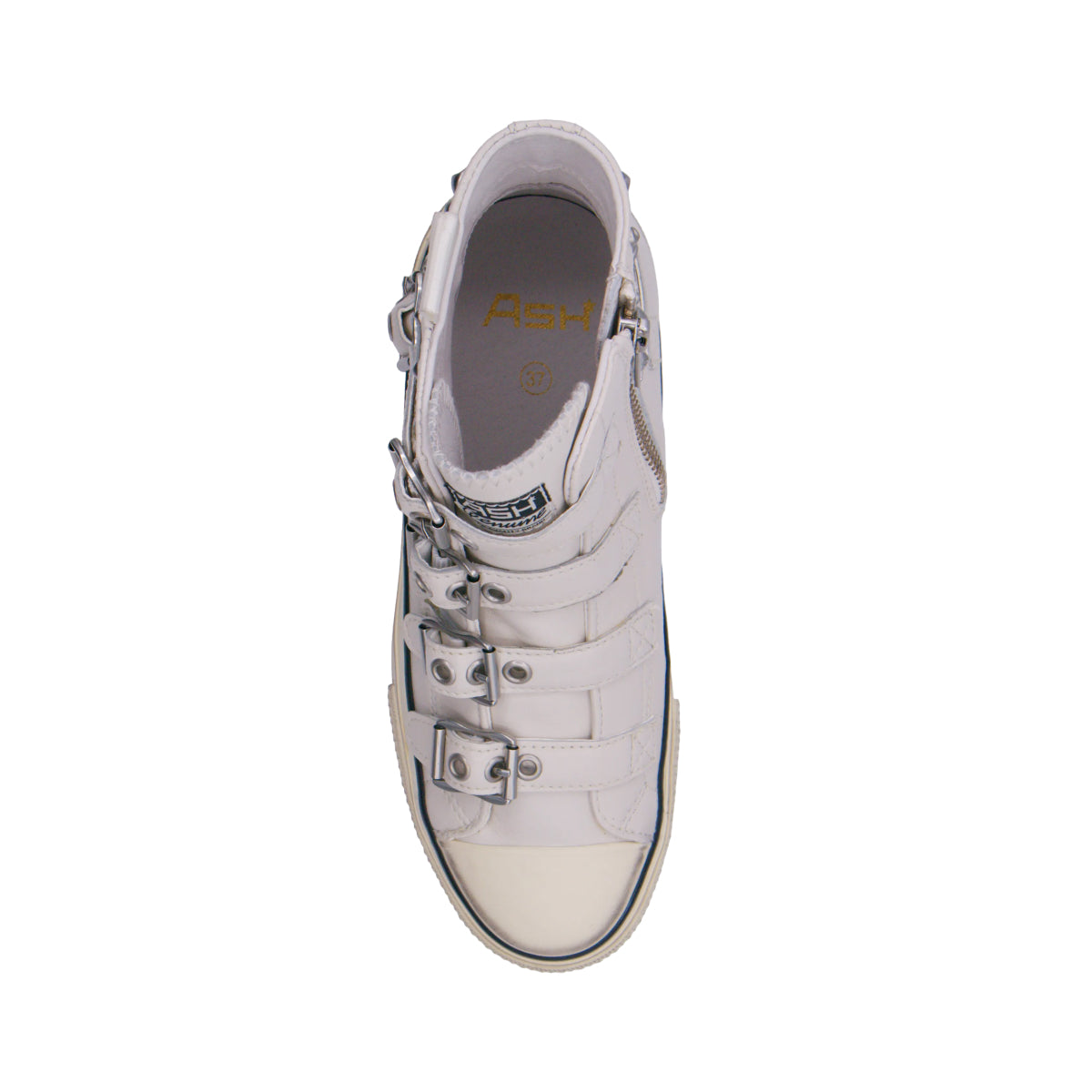 Rainbow Studs Platform Hightop