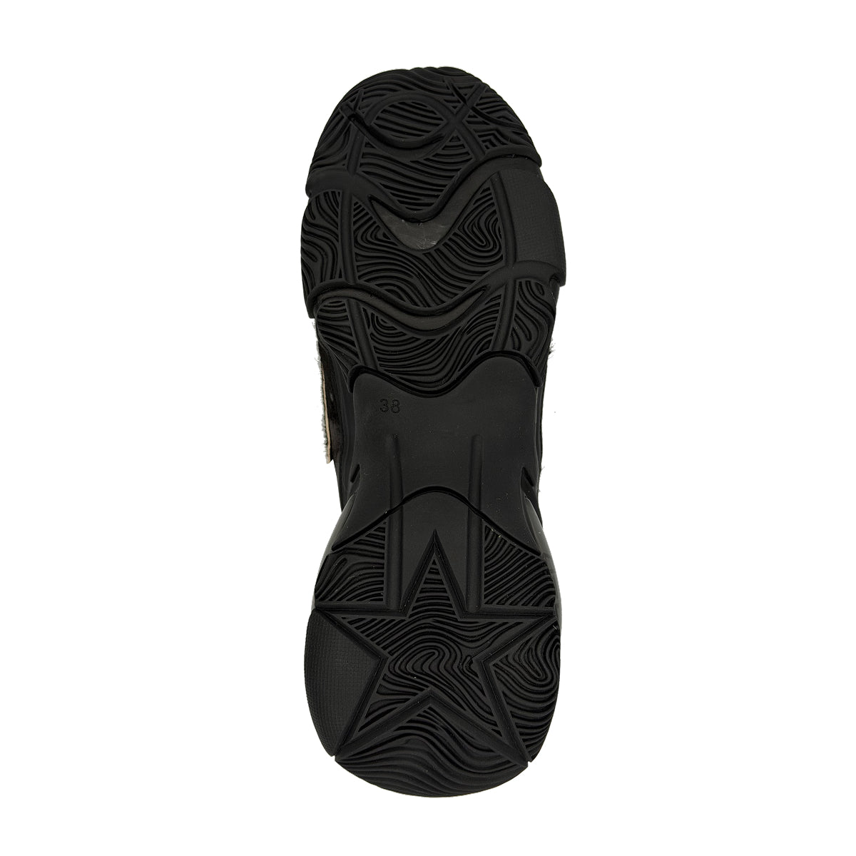 Vapor Pony Haircalf Chunky Fashion Sneaker